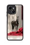 Spark 40C Compatible Black Horse Pattern Camera Protected Shockproof Case
