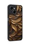 Spark 40C Compatible Gold Leaf Patterned Camera Protected Shockproof Case - 2