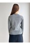 Shoulder Tie Detail Crew Neck Knitwear Sweater Aw26Kz00078 - 4