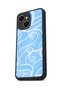 Spark 40C Compatible Blue Wave Pattern Camera Protected Shockproof Case - 5
