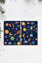Astronat Space Patterned A5 Spiral Colorful Notebook 45 Sheets 90 Pages 300 Gr Cover Pytkdftr009 - 6