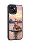 Spark 40C Compatible Shockproof Case with Girl's Castle Pattern and Camera Protection - 2