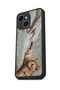 Spark 40C Compatible Orange Cat Patterned Camera Protected Shockproof Case - 5