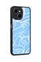 Spark 40C Compatible Blue Wave Pattern Camera Protected Shockproof Case - 2