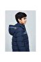 Boys' Winter Inflatable Coat with Hood, Fiber-Filled, Cold-Proof - 3