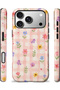 Compatible with iPhone 18 Pro Max - Pastel Garden, Double Layer Cover, Glossy Surface Protective Case - 2