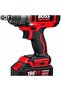 Cordless Brushless Impact Wrench Kit – Heavy Duty Rechargeable Lithium Electric Torque Gun with Tungsten Steel Shaft, LED Light & Tool Storage Case - 8