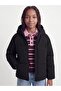 Girl's Hooded Puffer Coat - Jxgalaxy Black