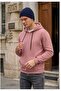 Unisex Kapüşonlu Basic Sweatshirt - 3