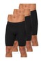 161 Men's Modal Long Black Boxer 3 Pieces - 2