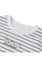 Women's Chiikawa Striped Cropped Tee - 4
