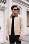 Trucker Model Velvet Collared Jacket