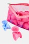 40 Pieces Silicone Heatless Hair Curler Set With Pouch, Multicolor - 3