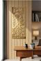 Salavat Wall Art, Islamic Calligraphy, Arabic Written Painting, Decorative Wall Ornament 30X69 cm - 4