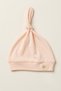 0-6 Months Unisex Baby Pumpkin Hat with Arma Detail, 100% Cotton Interlock Knotted Beanie