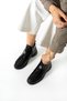 Lavrio Genuine Leather Black Patent Leather Women's Daily Boots - 5