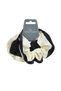 Elastice Textile Par Bicolore Negru Ecru - 2buc - 2