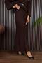 Women's High-Waisted Belt Detailed Stylish Knitwear Skirted Lined Two-Piece Set - 4