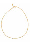 Singapore Crushed Chain Necklace with Sequin Detail - 3