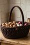 Tricot Knitted Presentation Basket with Handles (19X7 cm) - Candy Holder, Chocolate Holder, and Cosmetic Organizer - 2