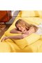 أغطية سرير مبطنة من 3 قطع مقاس كينج بتصميم مخطط - 4