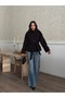 Buttoned Stand Collar Cashmere Coat - 4