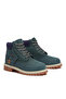 Premium 6 Inch Lace up Waterproof Children's Green Boots - 2