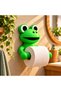 Fun Toilet Paper Holder with Frog Figure - 2