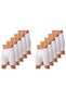160 Men's Modal Long White Boxer 10 Pieces - 2