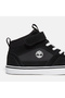 Stone Jump Mid Hook&Loop Çocuk Siyah Sneaker - 7