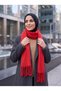 Imported Puffy Cherry Scarf Shawl - Twisted Scarf Shawl - Puffy Cherry Soft Shoulder Shawl