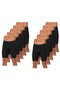 161 Men's Modal Long Black Boxer 10 Pieces - 2