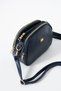 Women's Adjustable Cross Strap Shoulder Bag 3 Compartments Faux Leather Daily Bag - 4