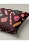 Candy Cane and Christmas Candies Cushion Cover 367 – Candy Christmas Design 45X45 cm - 3