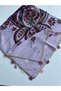 Hand Work Needlepointed Square Writing 100X100 cm Handcrafted