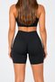 Linecontour Biker Shorts Drawstring High Waist and Push up Sports Women's Biker Shorts - Contour Detailed (Not a Set-Tight Fit)