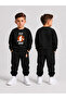 Boys' Crew Neck Sweatshirt Tracksuit Set 2-Piece Printed Top and Bottom Set