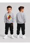 Boys' Crew Neck Sweatshirt Tracksuit Set 2-Piece Printed Top and Bottom Set