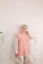 Women's Zero Sleeve Plush Soft Stylish Collar Zippered Teddy Fabric Vest - 2