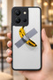 Vivo Y36 Compatible Band-Mounted Banana Patterned Camera Protected Shock-Resistant Case