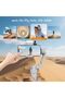 Portable Foldable 3-Axis Gimbal Stabilizer with Fill Light - 5
