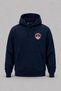 Hooded Tcg Algerian Veteran Hasan Pasha between the Waves Design V2 Pocket and Back Printed Unisex Sweatshirt - 2
