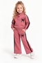 Girl's 2-Piece Tracksuit Set Love Always Printed High-Neck Sweatshirt and Spanish-Cut Trousers 2-3-4-5 Years Old - 2
