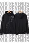 Star Y2K Printed Unisex Zippered Hooded Sweatshirt Cardigan