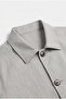 Sporty Stylish Oversize Comfortable Fabric Buttoned Seasonal Jacket - 2