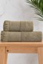 Havana 2-Piece Bath Towel Set (1 Piece 50X100Cm & 1 Piece 70X140Cm) - High Grammage, 860Gr, Soft, Absorbent and Durable