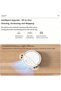 Smart 3-in-1 Robotic Vacuum Cleaner, Suction and Mop Vacuum, Ultra-thin 5.4 cm, Strong 1500 Pa Suction, Low Noise, Automatic Cleaning Robot for Hardwood, Tile, and Marble Floors, Ideal (White) - 2