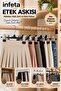 Black Plastic Metal Hanger with Clips for Skirts, Pants and Clothes - 2