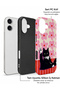 iPhone 17 Compatible - Pink Hearts, Double Layer Cover, Glossy Surface Protective Case - 3