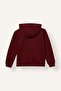 Zippered Kangaroo Pocket Hooded Basic Sweatshirt Cardigan for Girls C8110A826Au - 2